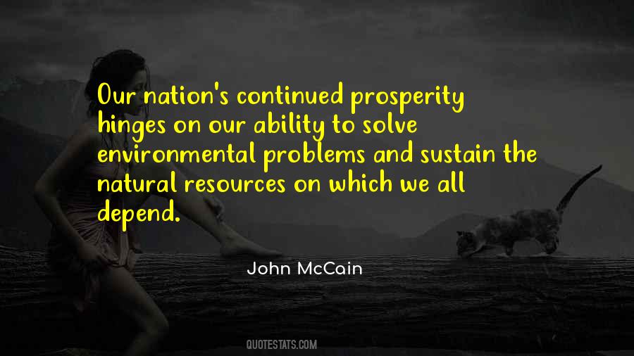 Quotes About Our Natural Resources #1323873