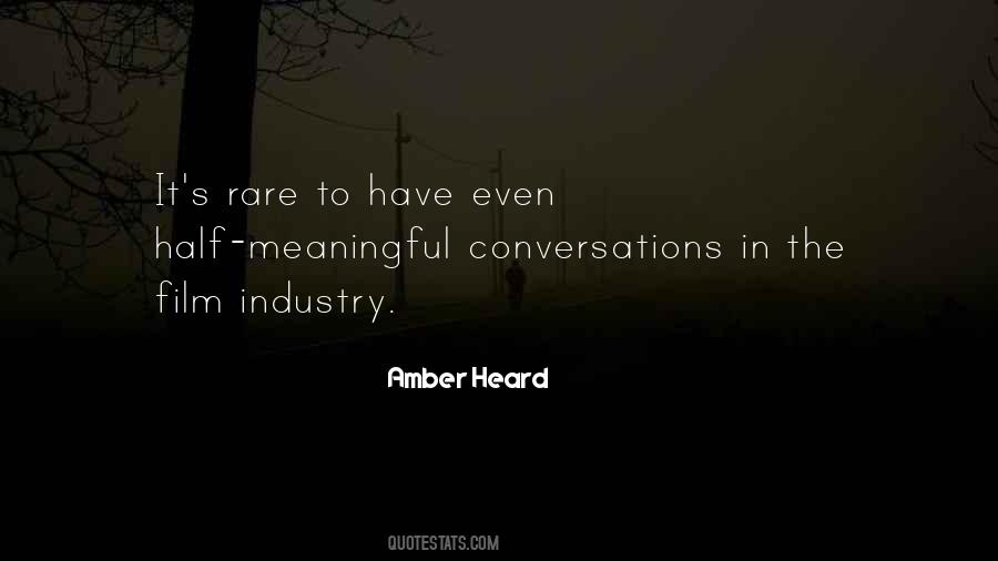 Quotes About Meaningful Conversations #960924