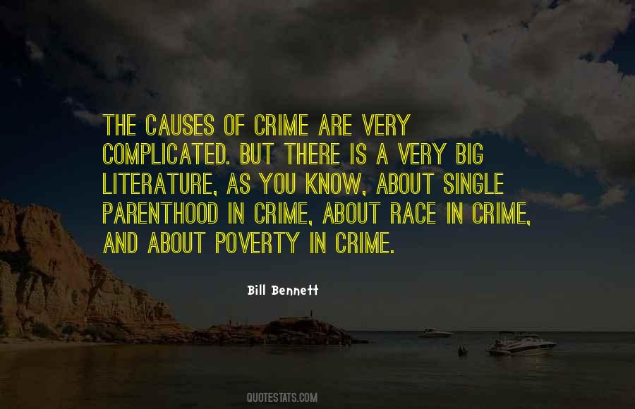 Quotes About Crime And Poverty #624427