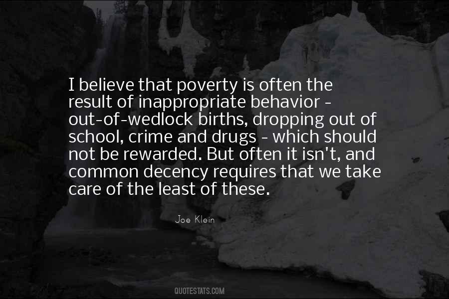 Quotes About Crime And Poverty #654606