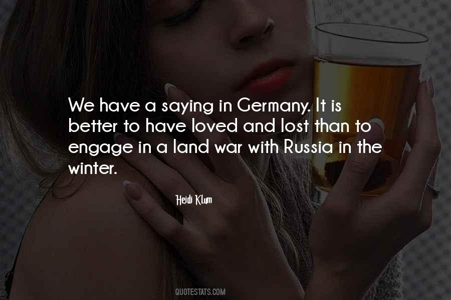 Quotes About Germany #1289509