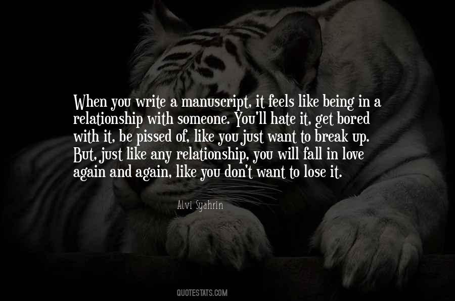 Writers On Writing Life Quotes #169820
