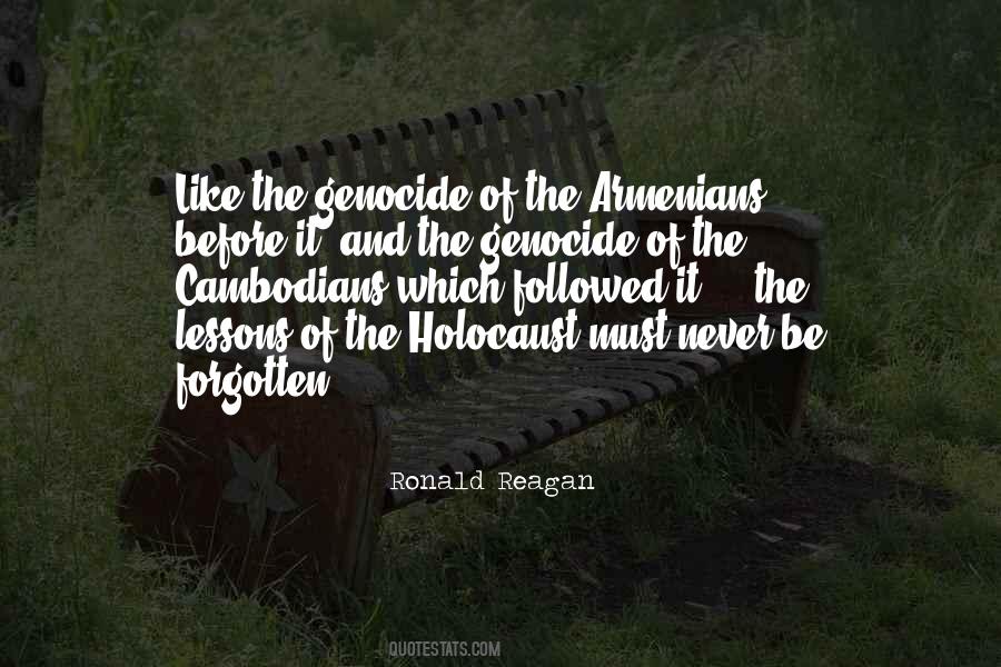 Quotes About Holocaust Genocide #1694175