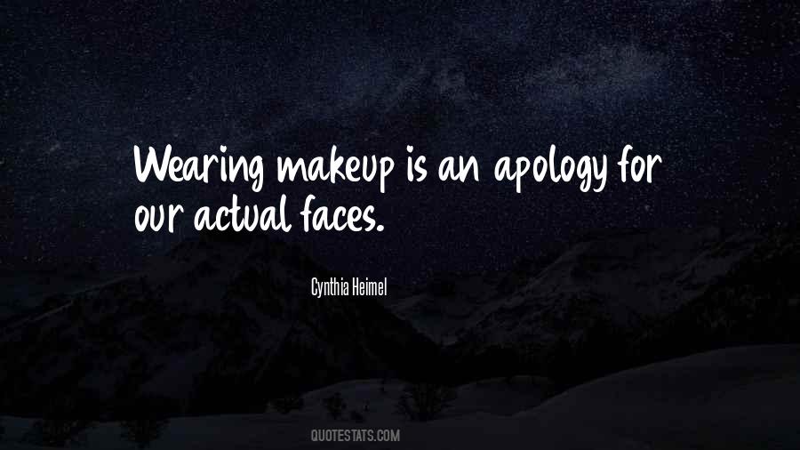 Quotes About Not Wearing Makeup #1860176