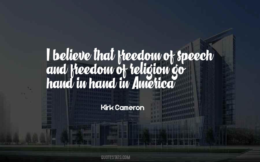 Quotes About Freedom Of Speech And Religion #124265
