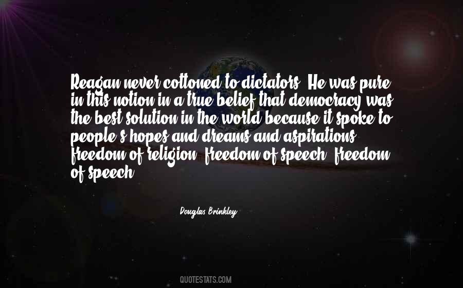 Quotes About Freedom Of Speech And Religion #1516005