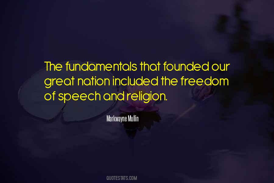 Quotes About Freedom Of Speech And Religion #1705968