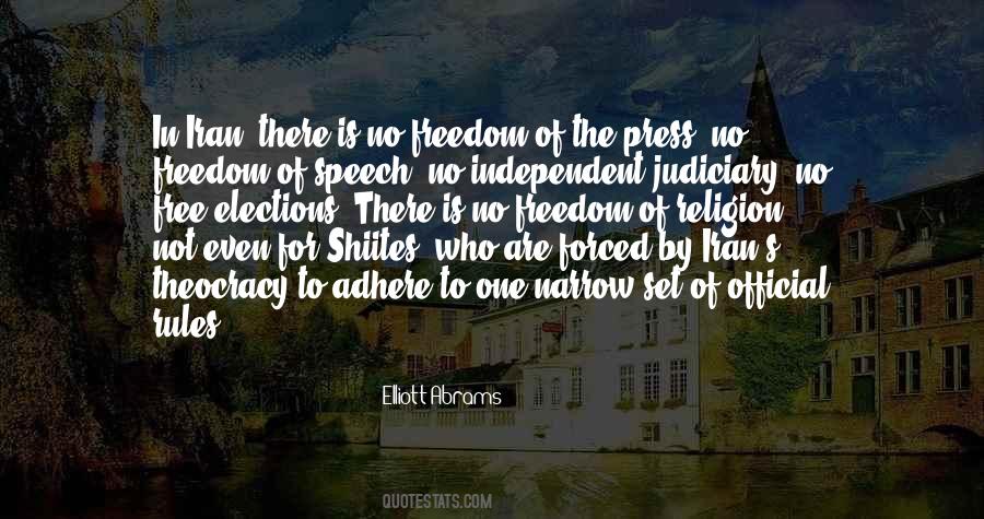 Quotes About Freedom Of Speech And Religion #1868057