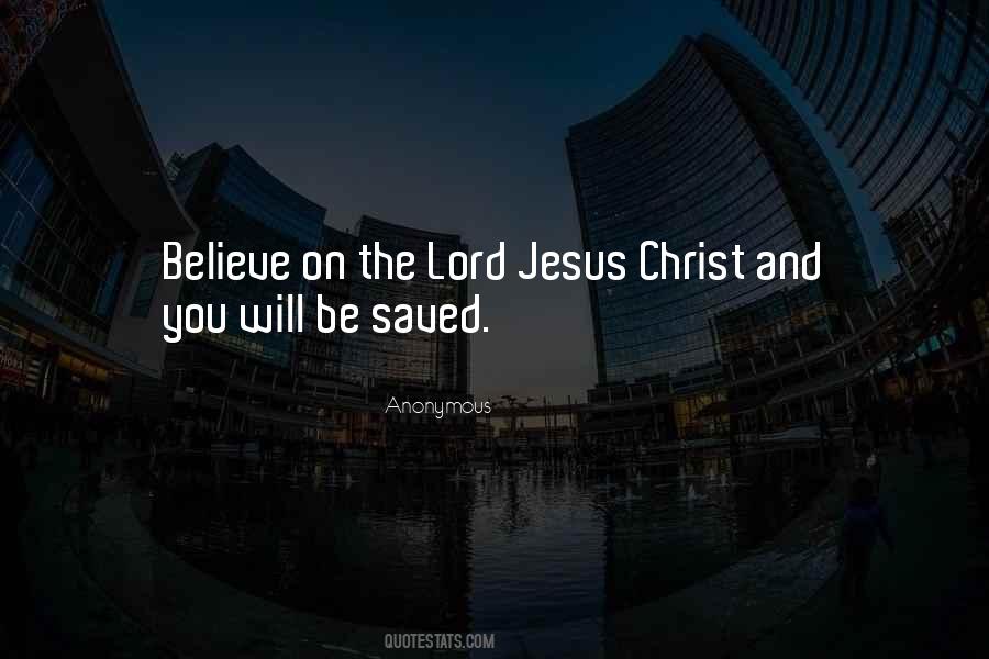 Quotes About Lord Jesus Christ #926599