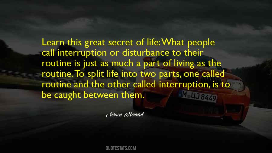 Quotes About Living A Secret Life #1491747