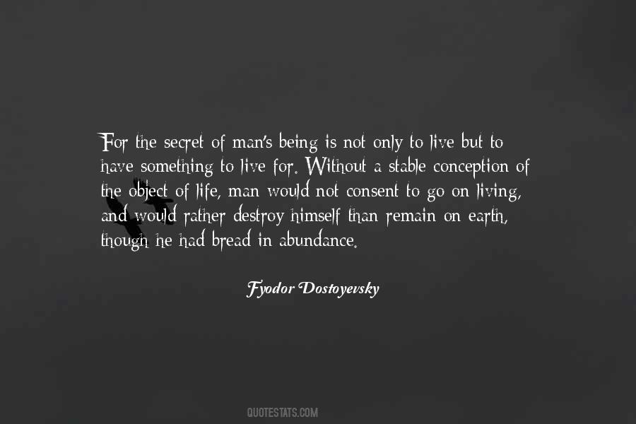 Quotes About Living A Secret Life #44792