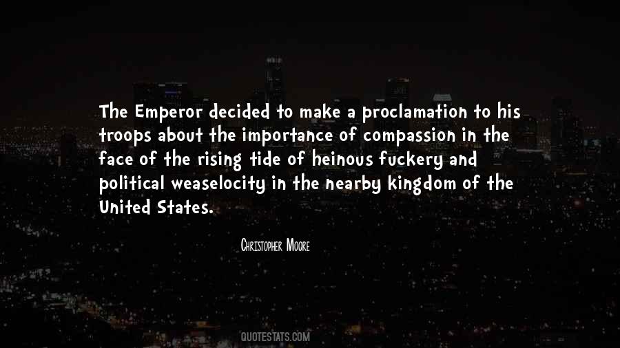 Quotes About Emperor #991588