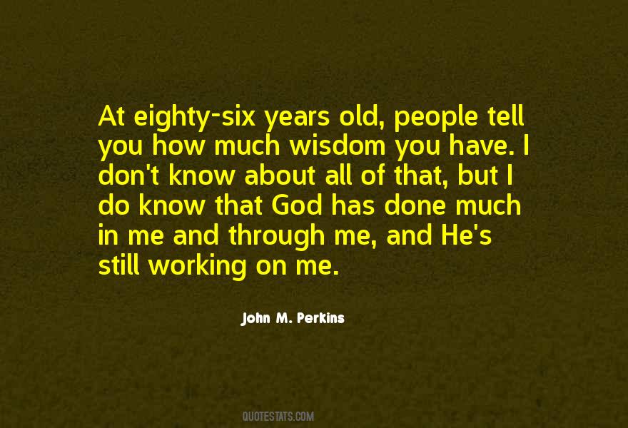 God S Working Quotes #102086