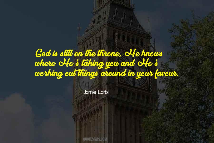 God S Working Quotes #1663734