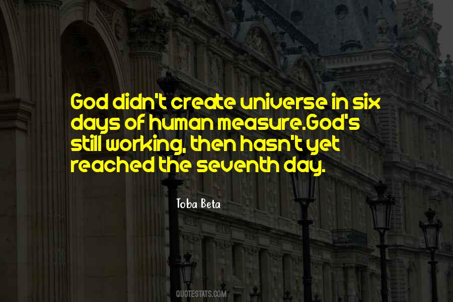 God S Working Quotes #203610
