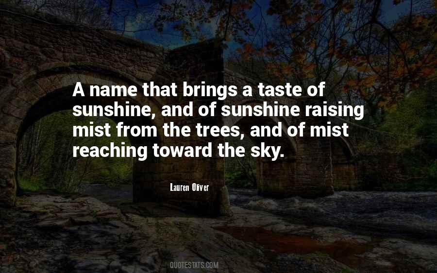 Quotes About Sky And Trees #1173368