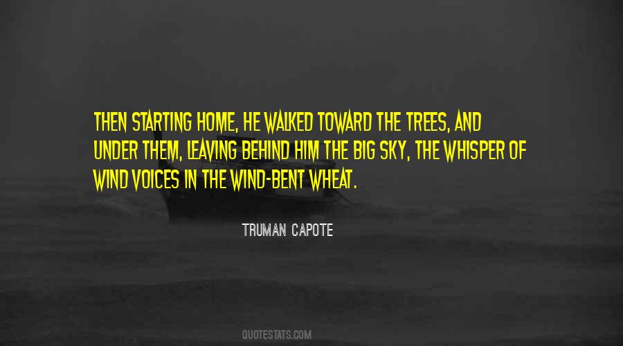 Quotes About Sky And Trees #832995