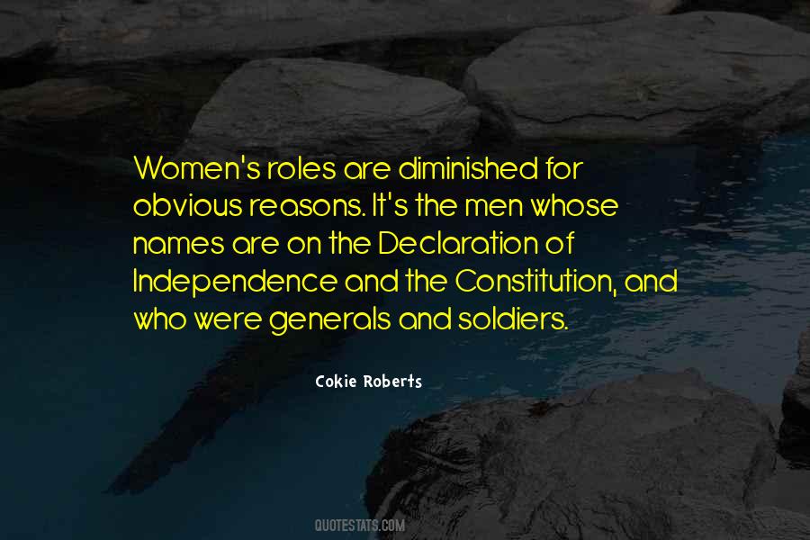 Quotes About Women's Roles #1496191