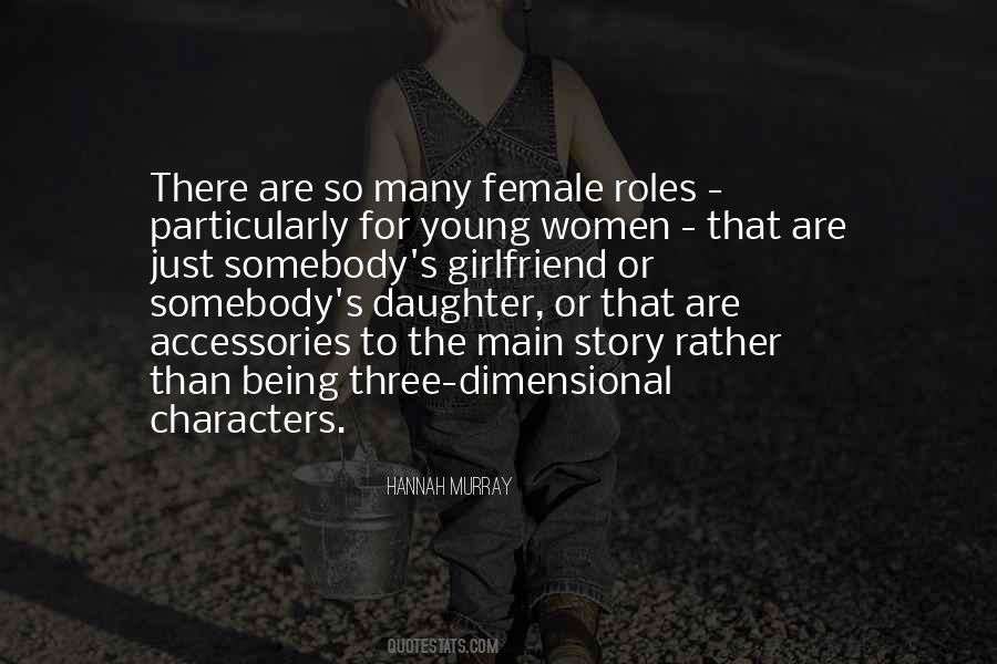 Quotes About Women's Roles #1646850