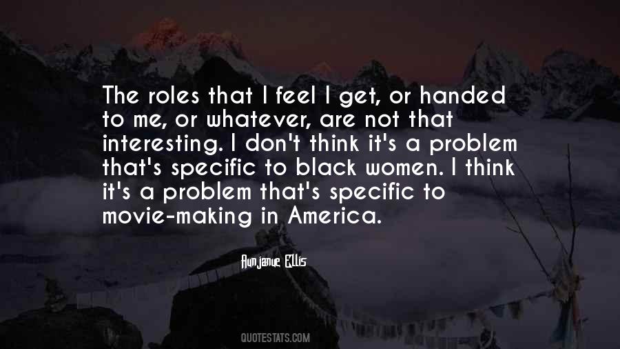 Quotes About Women's Roles #505570