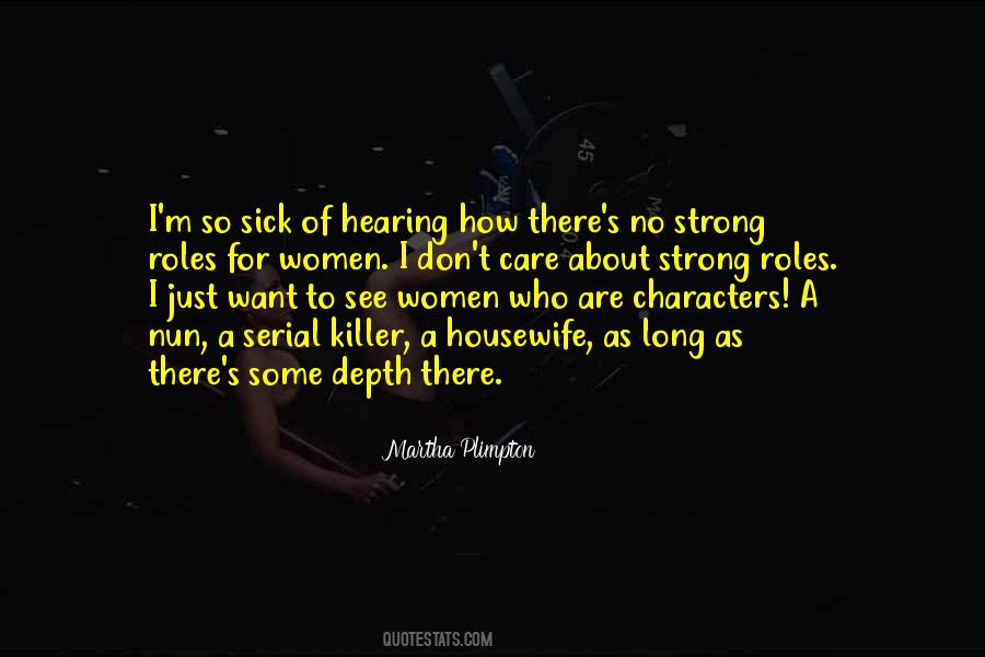 Quotes About Women's Roles #76873