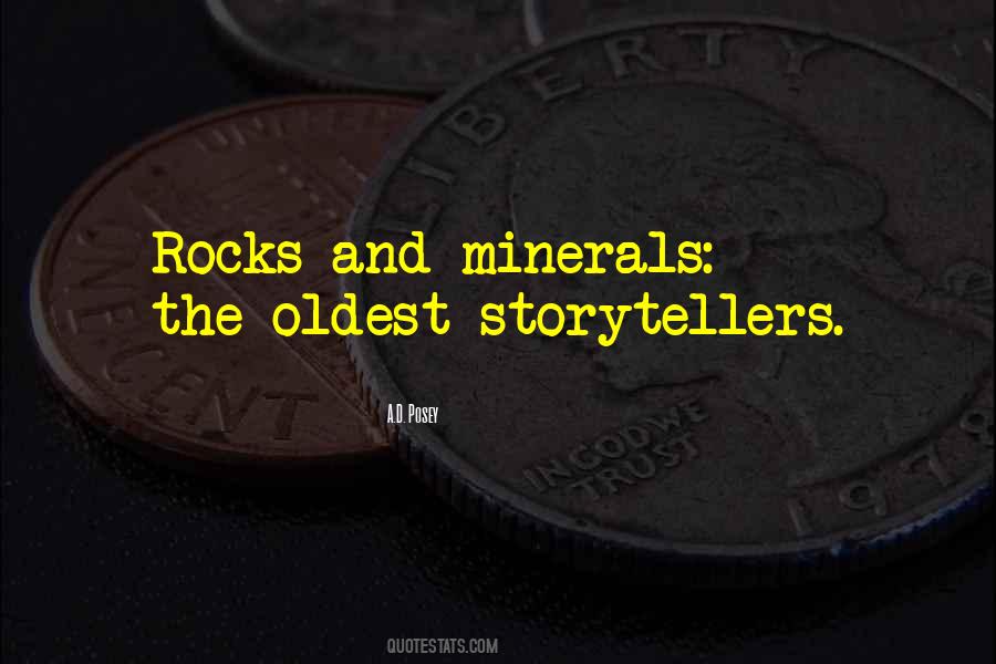Quotes About Minerals #1821504