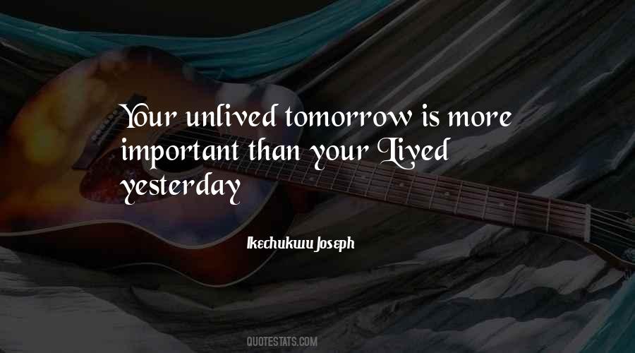 Quotes About Important #1515148