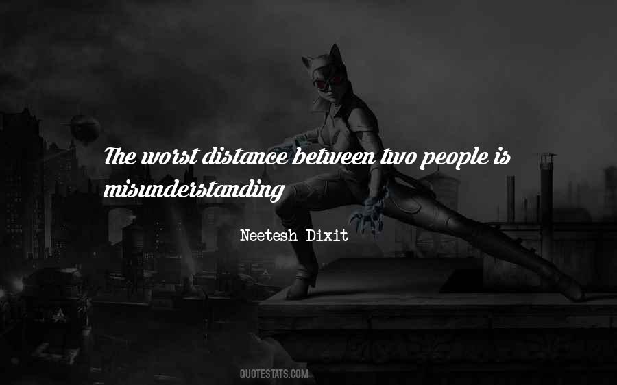 Quotes About Distance Between Love #1331159