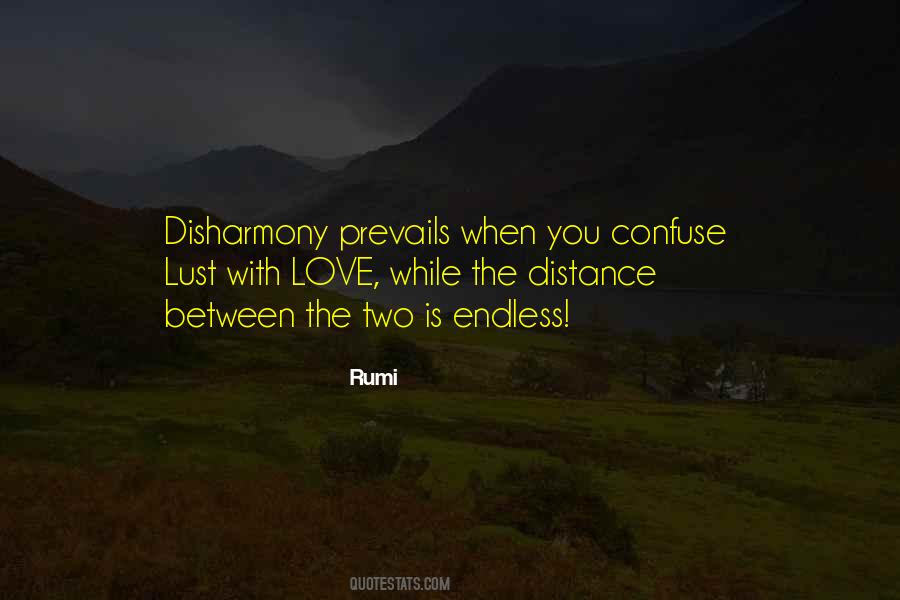 Quotes About Distance Between Love #602516