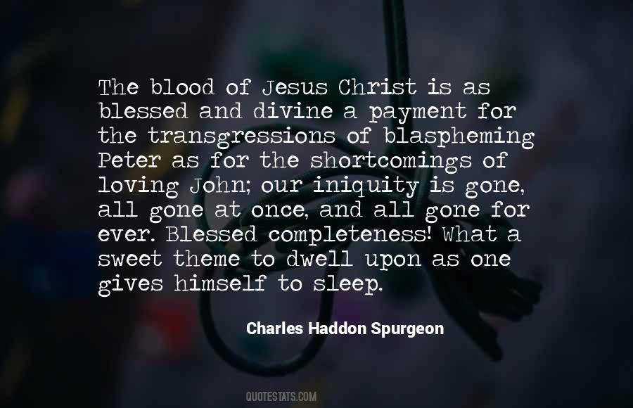 Quotes About The Blood Of Jesus Christ #1030032