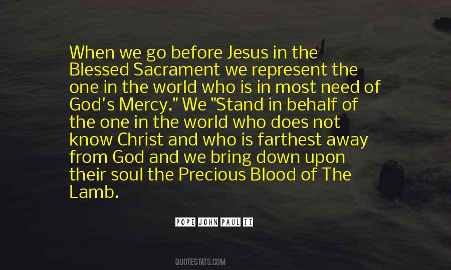 Quotes About The Blood Of Jesus Christ #1301055