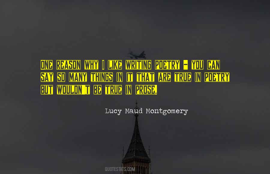Lucy Maud Quotes #215444