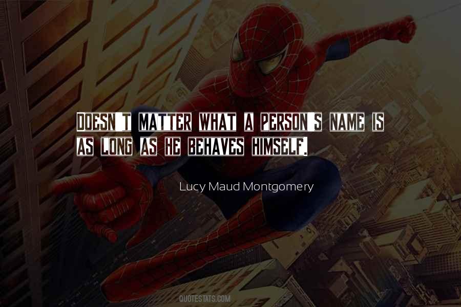 Lucy Maud Quotes #644963