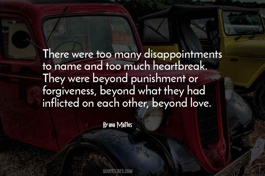 Quotes About Punishment For Love #1498591