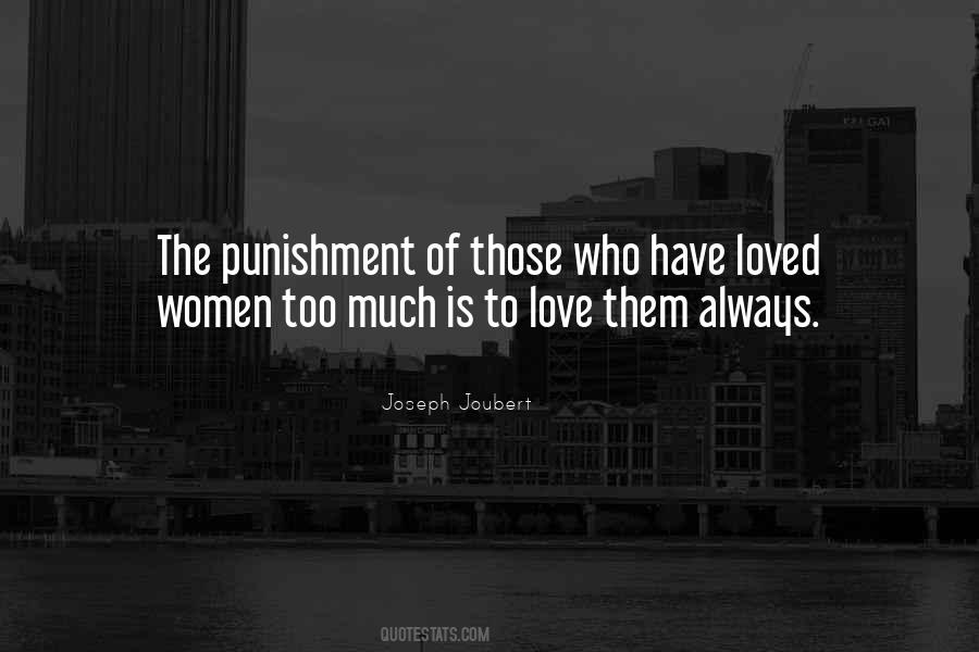 Quotes About Punishment For Love #1650065