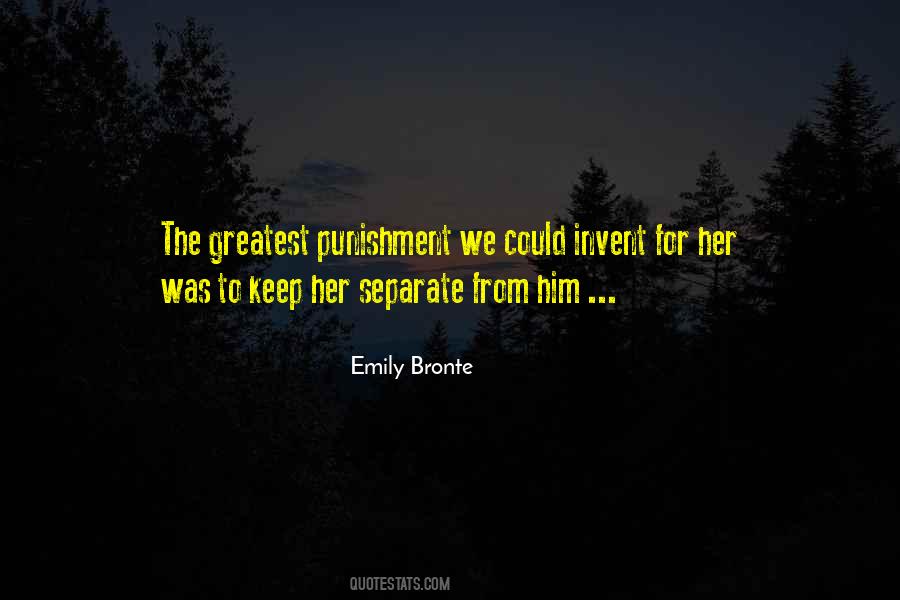 Quotes About Punishment For Love #1879330