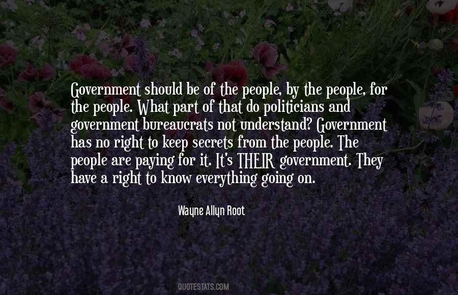 A Right To Know Quotes #86860