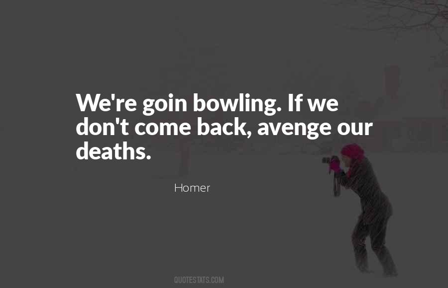 Quotes About Bowling #129192