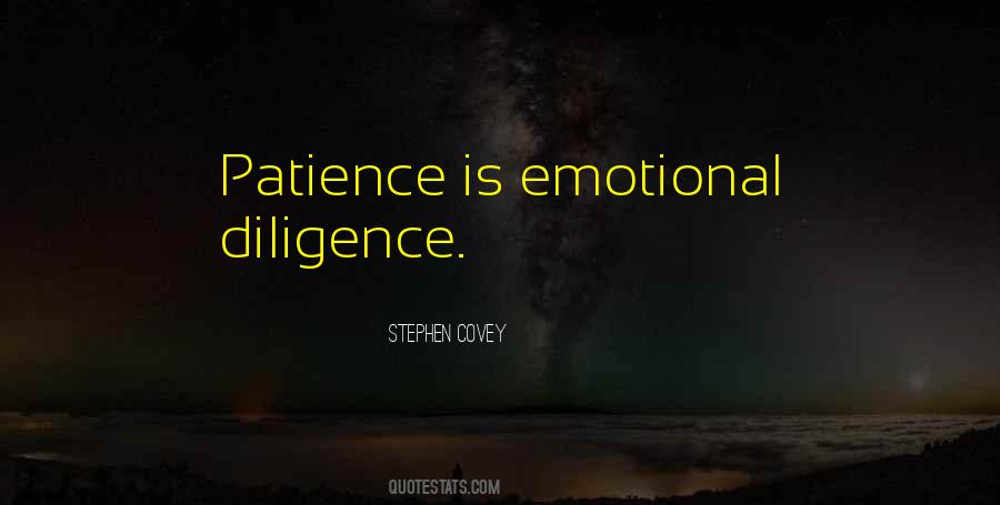 Quotes About Diligence And Patience #1467308