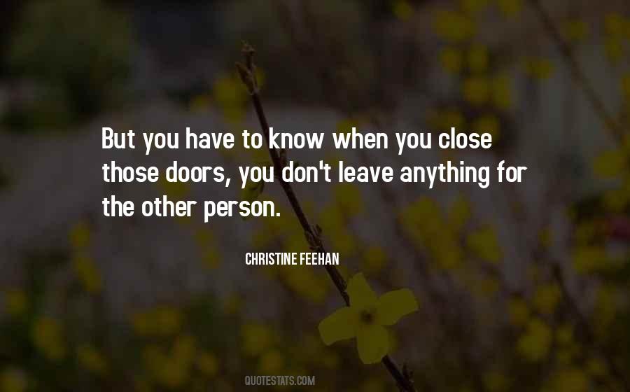 Doors You Quotes #1852674