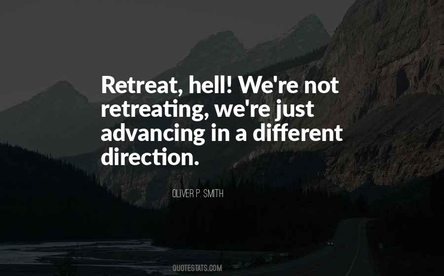Quotes About Never Retreating #1429845