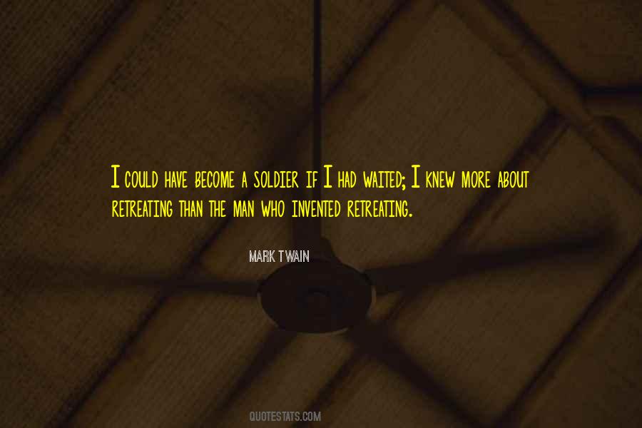 Quotes About Never Retreating #1789554