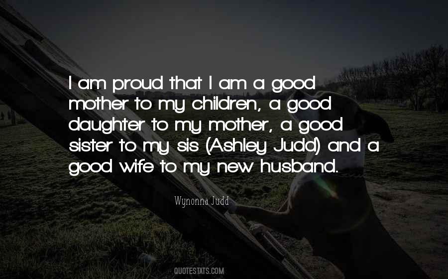 Quotes About Proud Wife #1119634