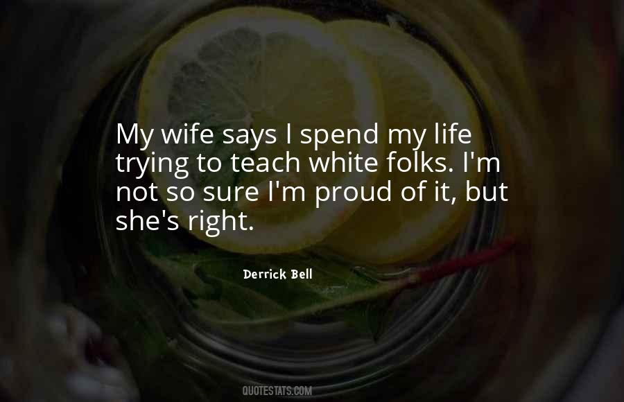 Quotes About Proud Wife #1241612