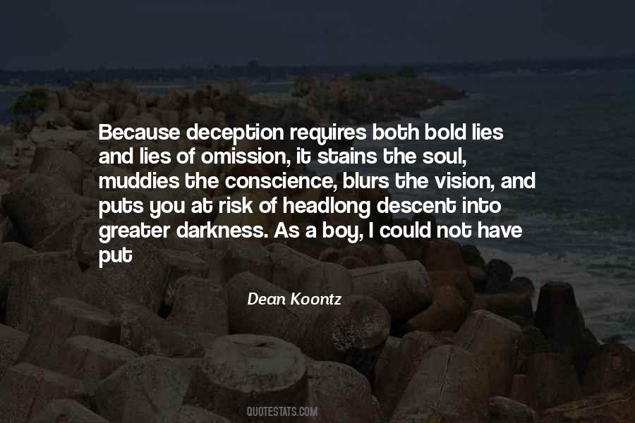 Quotes About Lies And Deception #1210080