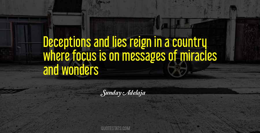 Quotes About Lies And Deception #871901