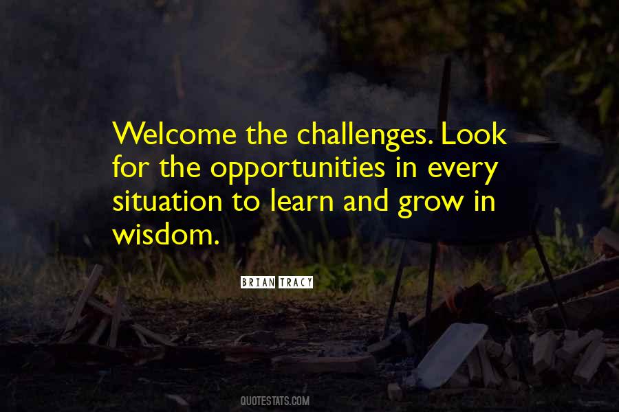 Quotes About Challenges And Opportunities #753850