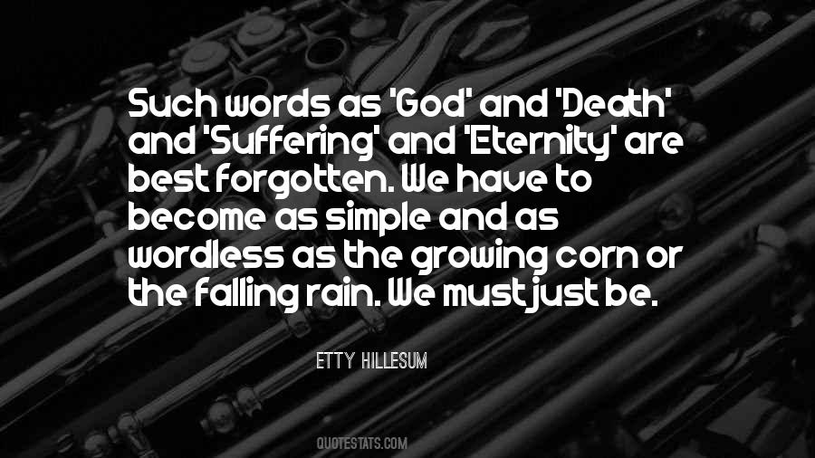 Quotes About Rain And Death #1121424