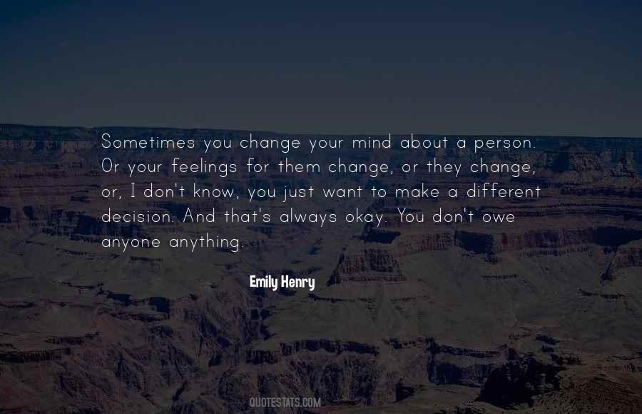 Quotes About Change Your Mind #1262739