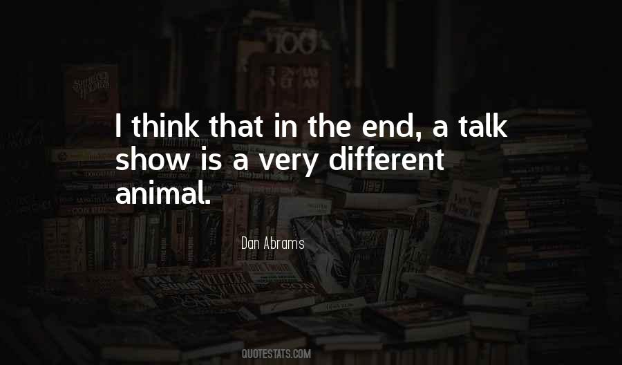 Quotes About Talk Show #1070758